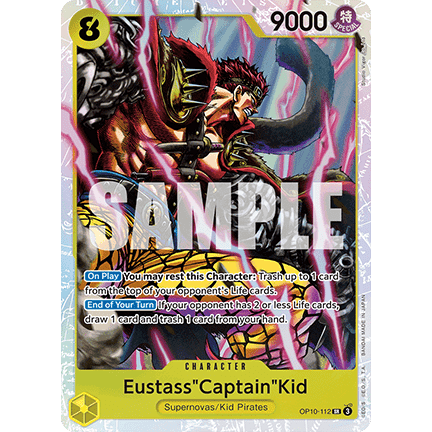 Eustass "Captain" Kid OP10-112 SR