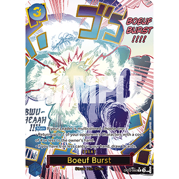 Boeuf Burst OP12-060 Alt art