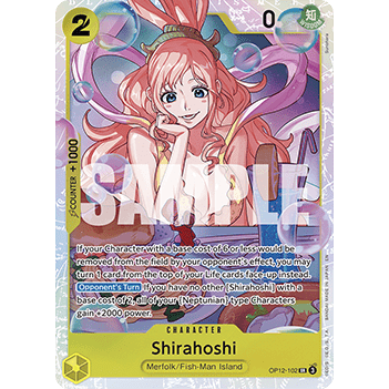 Shirahoshi OP12-102 SR