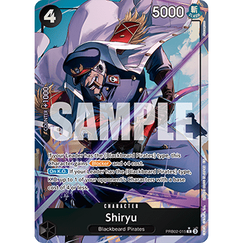 Shiryu PRB02-015 Alt art