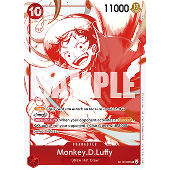 Monkey.D.Luffy ST10-006 Alt art