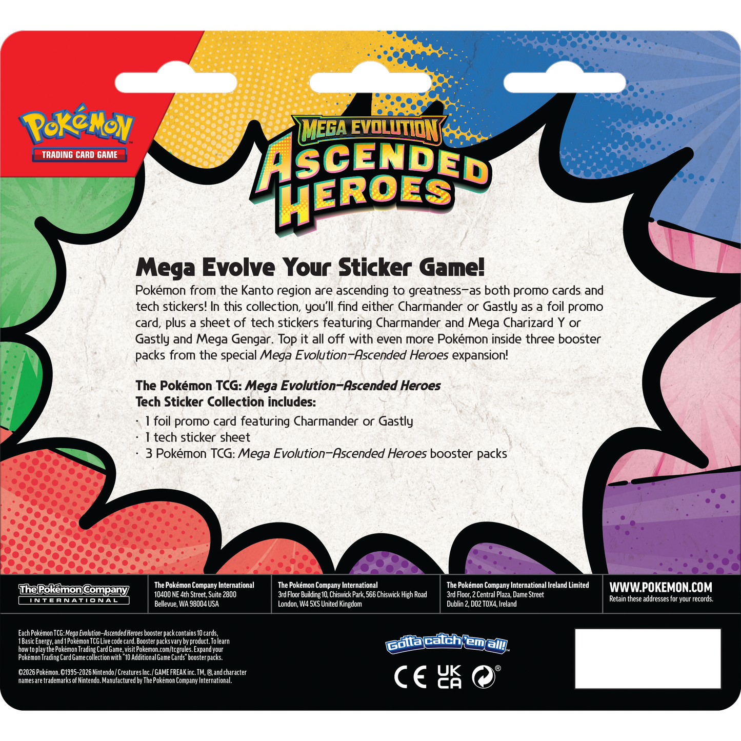 Mega Evolutions - Ascended Heroes Tech Sticker (binnenkort beschikbaar)
