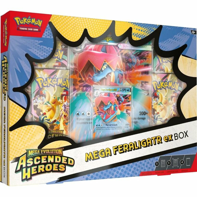 Mega Evolution - Ascended Heroes Mega Feraligatr EX box