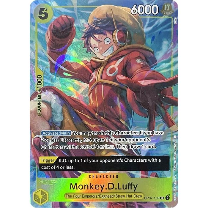 Monkey.D.Luffy OP07-109 Alt art (Sealed)