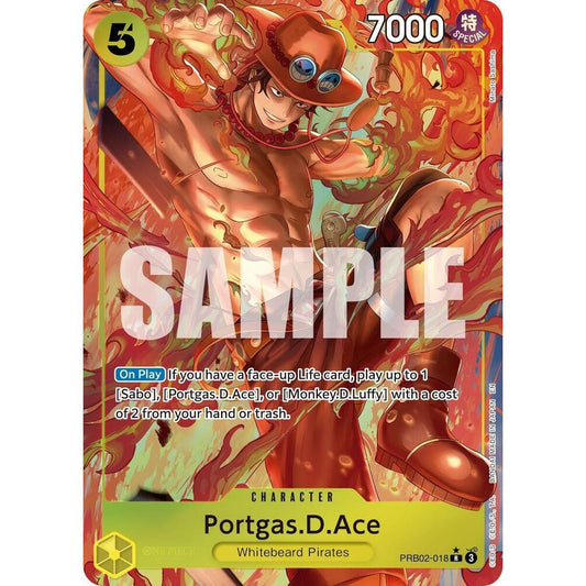 Portgas.D.Ace PRB02-018 Alt art
