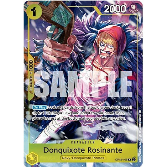 Donquixote Rosinante OP12-108 Alt art