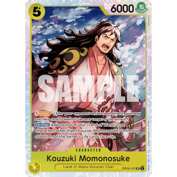 Kouzuki Momonosuke OP06-107 SR