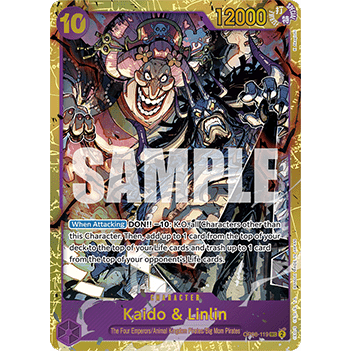 Kaido & Linlin OP08-119 SEC