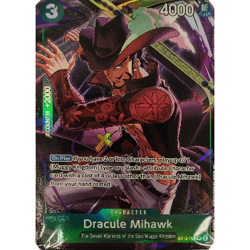 Dracule Mihawk ST12-003 Alt Art (Sealed)
