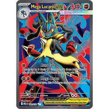 Mega evolutions - 160/132 - Mega Lucario ex