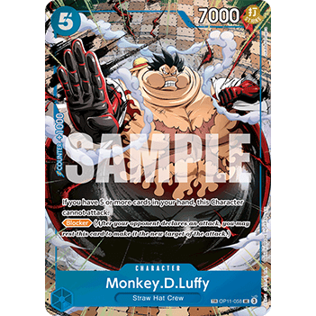 Monkey.D.Luffy OP11-058 Treasure Rare