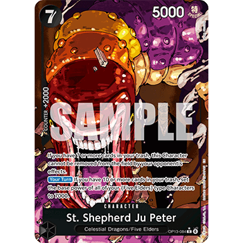 St. Shepherd Ju Peter OP13-084 Alt art