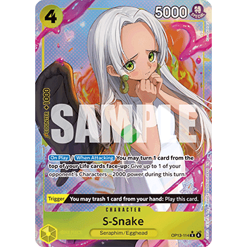 S-Snake OP13-114 Alt art