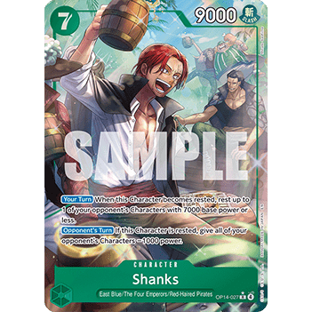 Shanks OP14-027 Alt art