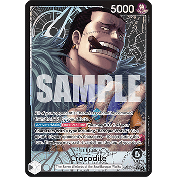 Crocodile OP14-079 Alt art