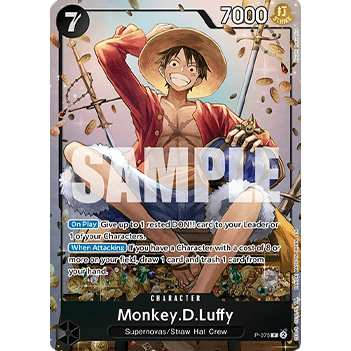 Monkey.D.Luffy P-075 Alt art