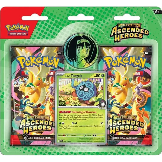 Mega Evolutions - Ascended Heroes 2-Pack Blister (binnenkort beschikbaar)