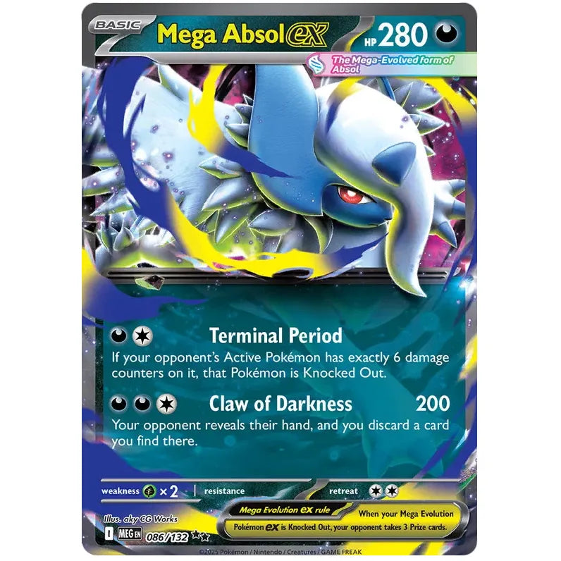 Mega Evolution - 086/132 - Mega absol ex