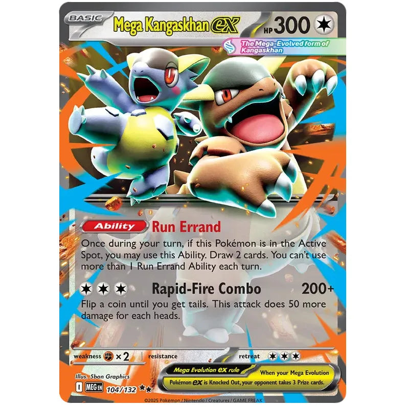 Mega Evolution - 104/132 - Mega Kangaskhan ex