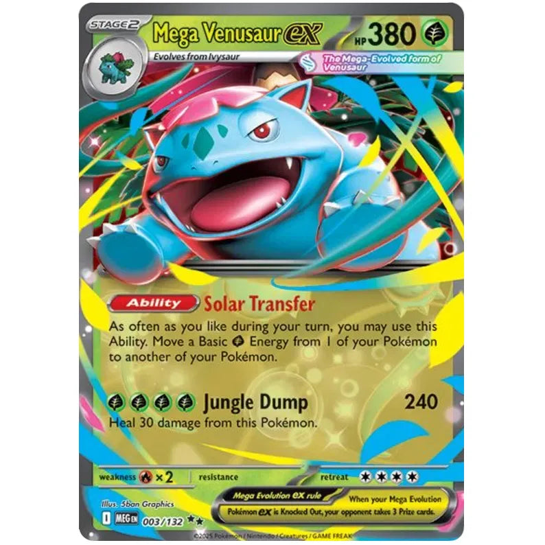 Mega Evolution - 003/132 - Mega Venusaur ex