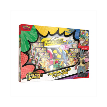 Mega Evolution - Ascended Heroes Premium Poster Collection Lucario (binnenkort beschikbaar)