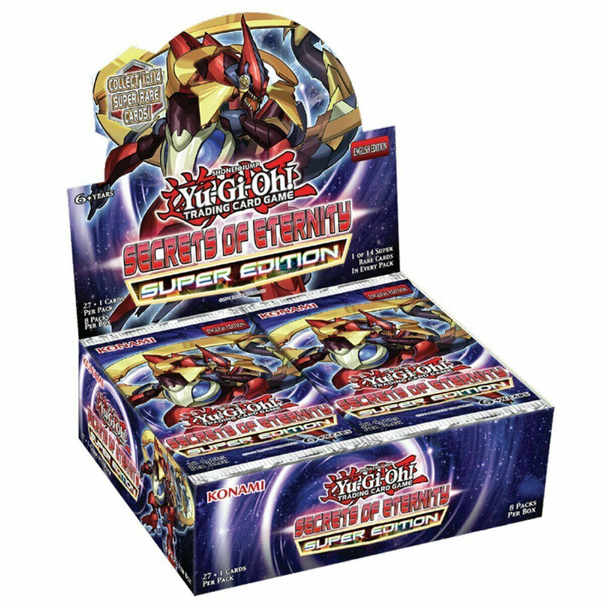 YuGiOh! Secrets of Eternity Super Edition Boosterbox