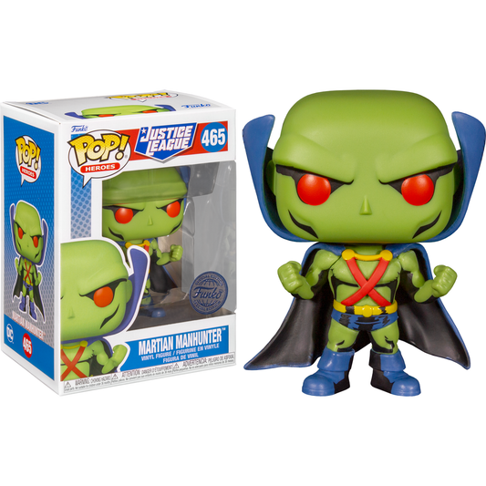 Funko Pop! Heroes - Justice League Comic - Martian Manhunter Special Edition 465